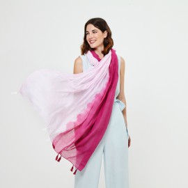 PAÑUELO BICOLOR LISO MUJER SURKANA