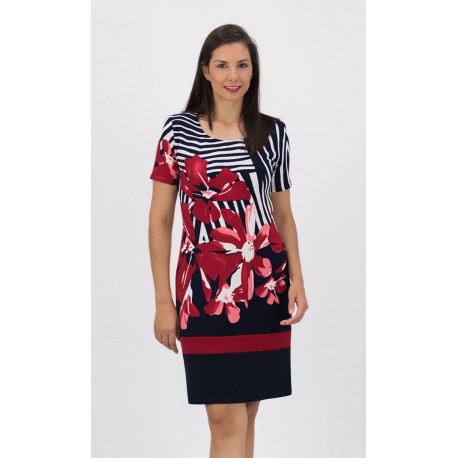 VESTIDO ESTAMPADO MUJER BOGUAR 