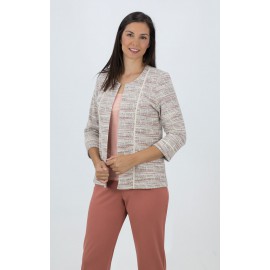 CHAQUETA JAQUARD MUJER +COLORES BOGUAR
