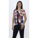 CAMISETA ESTAMPADA MUJER BOGUAR