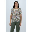 CAMISETA ESTAMPADA MUJER BOGUAR