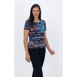 CAMISETA ESTAMPADA MUJER BOGUAR