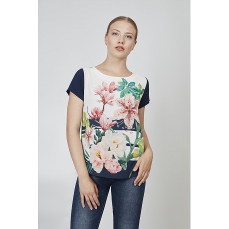 CAMISETA ESTAMPADA MUJER GALMALLA