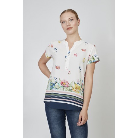 CAMISETA ESTAMPADA MUJER GALMALLA