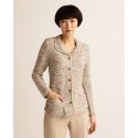 Chaqueta tweed de mujer Zero con bolsillos