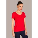 CAMISETA BASICA LISA CHEMA BLANCO MUJER +COLORES