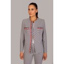 CHAQUETA MARINERA MUJER CHEMA BLANCO
