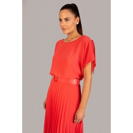 TOP VAPOROSO MUJER CHEMA BLANCO +COLORES