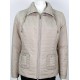CAZADORA ACOLCHADA LIGERA BEIGE MUJER NURIA VILARDAGA