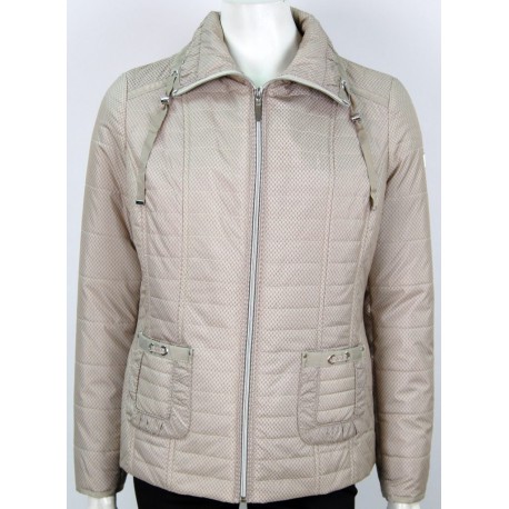 CAZADORA ACOLCHADA LIGERA BEIGE MUJER NURIA VILARDAGA