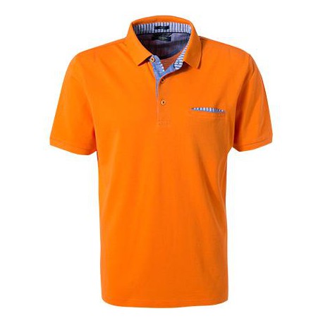 POLO NARANJA PIERRE CARDIN HOMBRE CON BOLSILLO 
