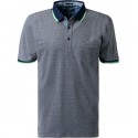 POLO AZUL MARINO MOTEADO PIERRE CARDIN HOMBRE CON BOLSILLO 