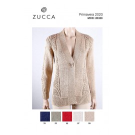 CHAQUETA CARDIGAN CAMEL MUJER TACHY ZUCCA