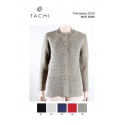 CHAQUETA DE PERLE CON BOLSILLOS MUJER TACHY ZUCCA +COLORES