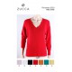 JERSEY MANGA RANGLA PICO MUJER TACHY ZUCCA +COLORES