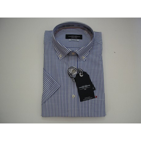 CAMISA RAYAS MANGA CORTA HOMBRE CARLOS CORDOBA