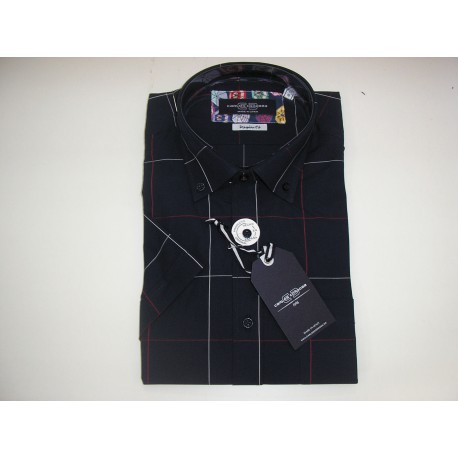 CAMISA CUADROS MANGA CORTA HOMBRE DE CARLOS CORDOBA