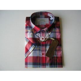 CAMISA CUADROS MANGA CORTA HOMBRE DE CARLOS CORDOBA