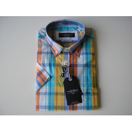 CAMISA CUADROS MANGA CORTA HOMBRE DE CARLOS CORDOBA