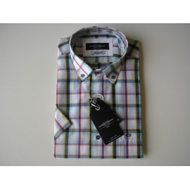 CAMISA CUADROS MANGA CORTA HOMBRE DE CARLOS CORDOBA