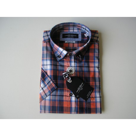 CAMISA CUADROS MANGA CORTA HOMBRE DE CARLOS CORDOBA