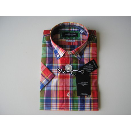 CAMISA CUADROS MANGA CORTA HOMBRE DE CARLOS CORDOBA