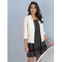 BLAZER LISA BLANCA MUJER ROBERTO BASSI WOMAN