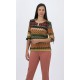 CAMISETA ZIG ZAG MUJER BOGUAR