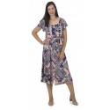 VESTIDO ESTAMPADO MUJER BOGUAR 