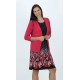 Chaqueta crepe larga mujer +colores