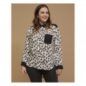 BLUSA ANIMAL COMBI MUJER SPG-JENUAN TALLAS GRANDES