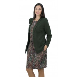 CHAQUETA JACQUARD LISA DE MUJER BOGUAR +COLORES
