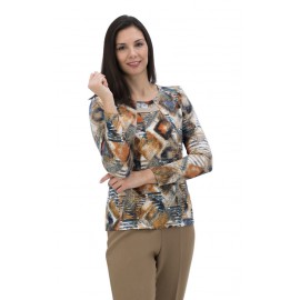 JERSEY LANOSO ESTAMPADO MUJER BOGUAR