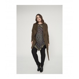 CAMISETA PAÑUELO MUJER TALLAS GRANDES SPG-JENUAN