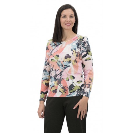 JERSEY LANOSO ESTAMPADO MUJER BOGUAR