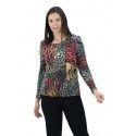 JERSEY LANOSO ESTAMPADO MUJER BOGUAR