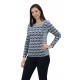 JERSEY LANOSO ESTAMPADO MUJER BOGUAR