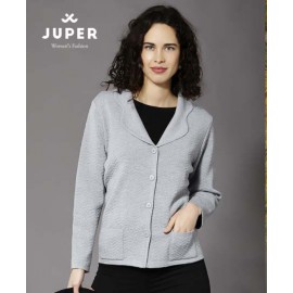 CHAQUETA DE MUJER CUELLO SOLAPA JUPER +COLORES