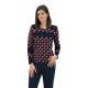 CAMISETA PIQUE MUJER ESTAMPADA BOGUAR