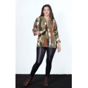 CASACA ESTAMPADA MUJER SOLEVA