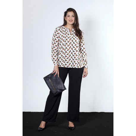 CASACA ESTAMPADA MUJER SOLEVA TALLAS GRANDES