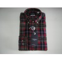 CAMISA DE HOMBRE EN FRANELA DE CUADROS