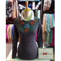 Sueter estampado lunares lili dudu +colores