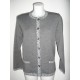 Chaqueta de mujer gris con bolsillos Juper