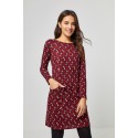 Vestido de mujer Surkana de manga larga estampado
