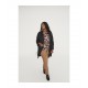 GABARDINA NEGRA  MUJER SPG JENUAN TALLAS GRANDES +COLORES
