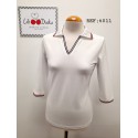 Polo liso de mujer Lili Dudu +colores