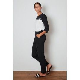 PANTALON FLUIDO CREPE MUJER MINO MORA +COLORES