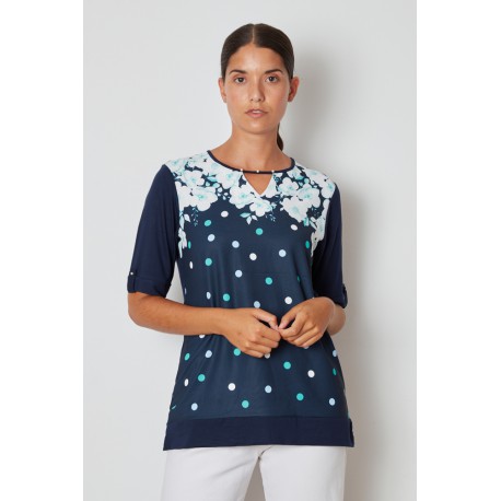 BLUSA ESTAMPADA MUJER GALMALLA