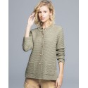 CHAQUETA LARGA CON BOLSILLOS MUJER TACHY ZUCCA +COLORES
